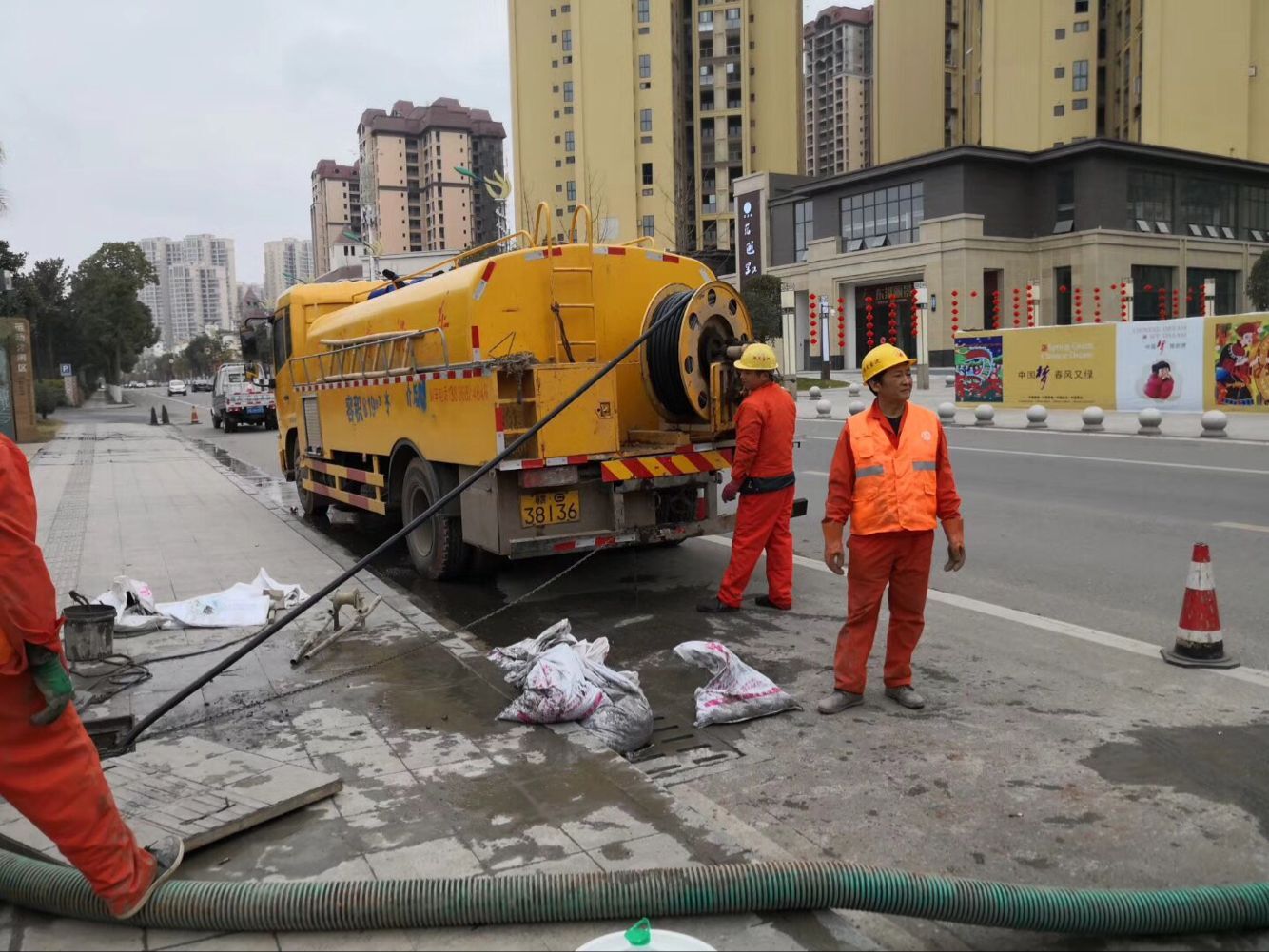 尚义排污管道清淤-管道清洗